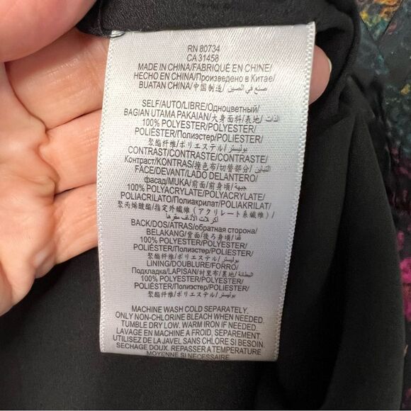 BCBGeneration faux wrap satin dress EUC 🌺small🌺 - Picture 2 of 8